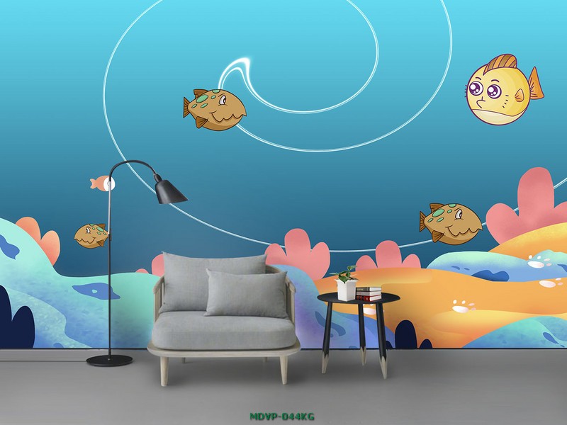 Tranh con vật đại dương cho bé MDVP-044KG